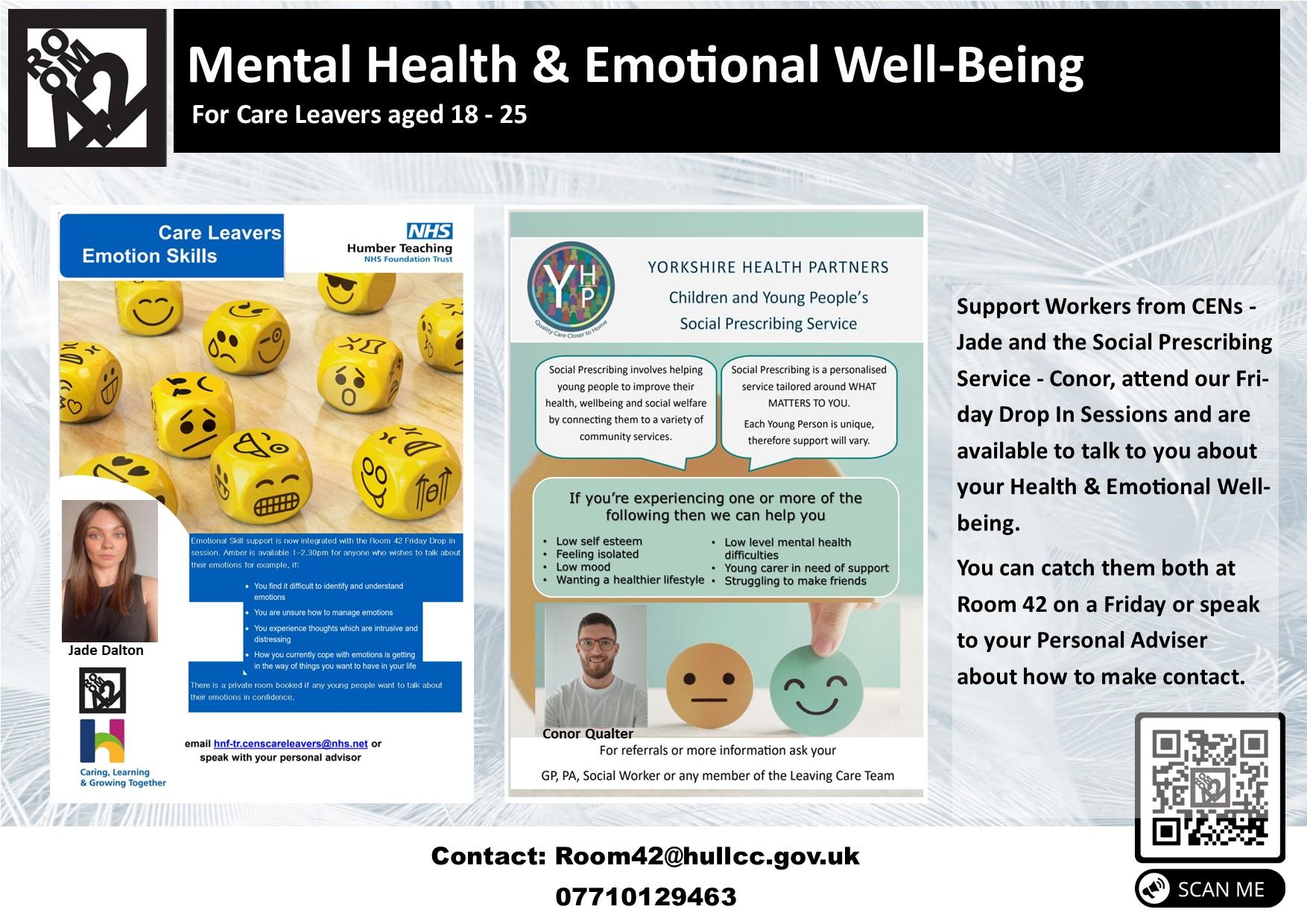 Health and wellbeing handout